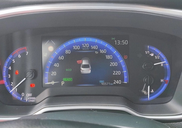 Toyota Corolla cena 93900 przebieg: 90571, rok produkcji 2021 z Wałbrzych małe 301